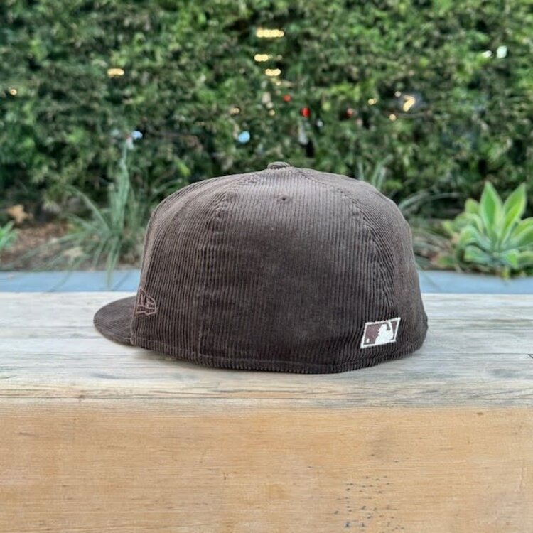 New Era LA Brown Corduroy 100 Years Khaki UV