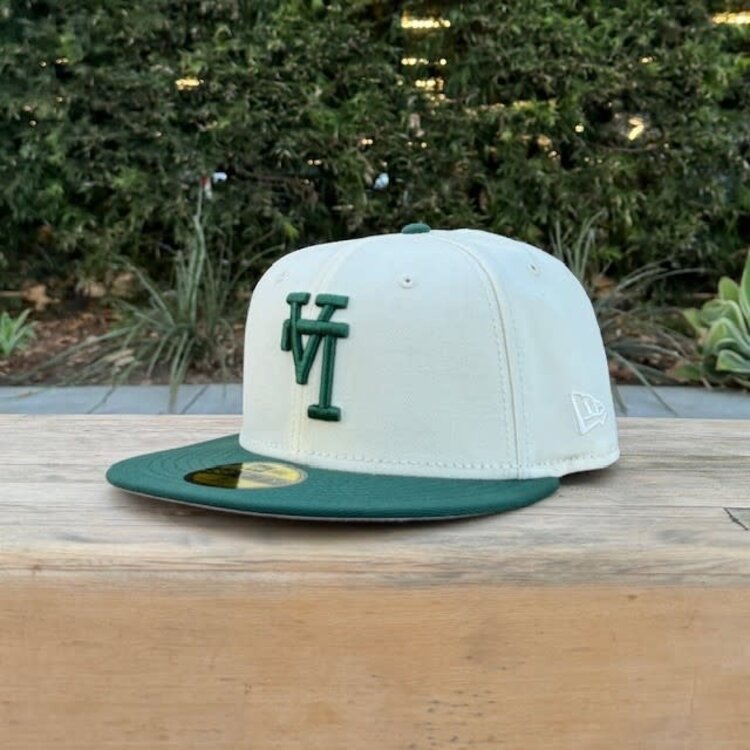 New Era LA Upside Down Ivory/Green 1988 WS