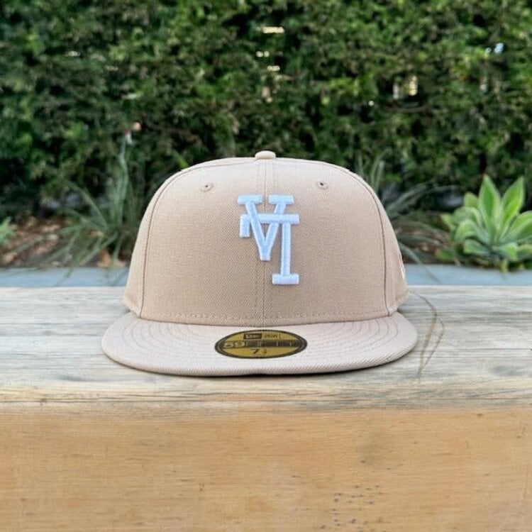 New Era LA Upside Down Khaki White Gray UV