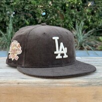 New Era LA Brown Corduroy 100 Years Khaki UV