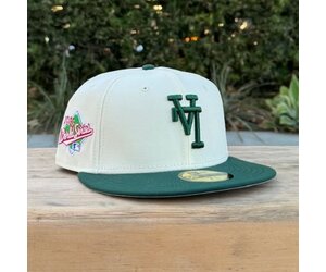 LA Upside Down Ivory/Green 1988 WS - The Locker Room of Downey