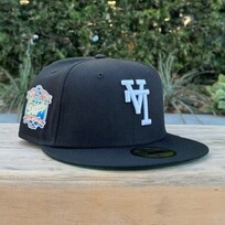 New Era LA Upside Down Black White 40th Anniversary