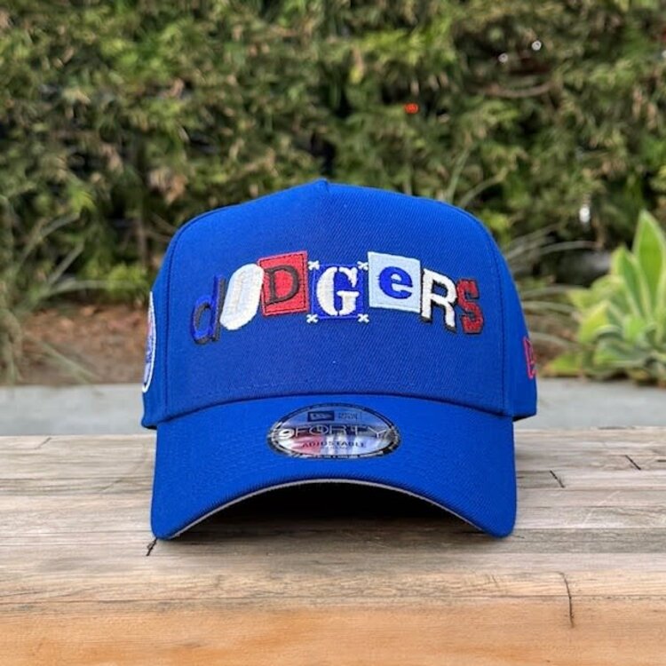 New Era LA Dodgers DIY Royal Metallic 1980 ASG 940 A-Frame