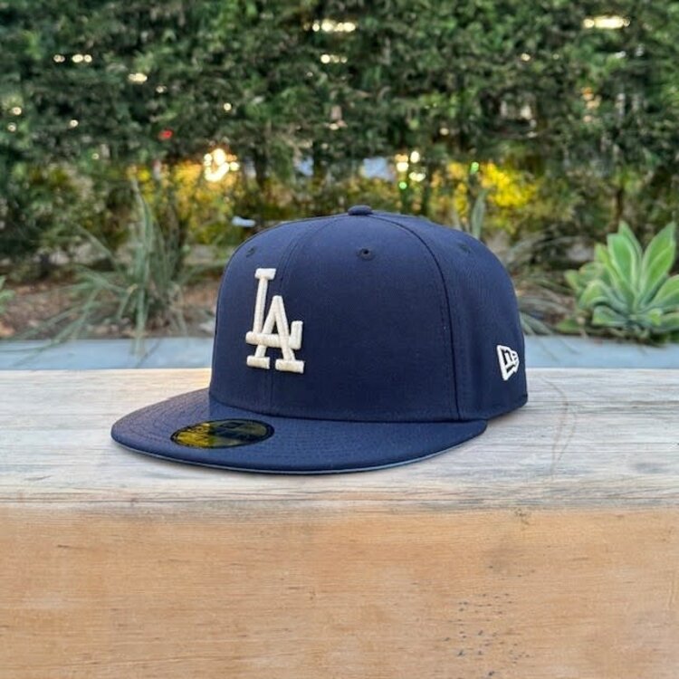 New Era LA Navy Ivory 40th Stadium Sky Blue UV Fitted