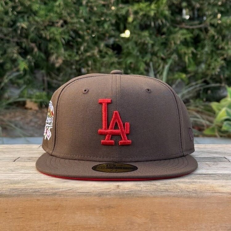 New Era LA Brown Metallic Red 100th Red UV