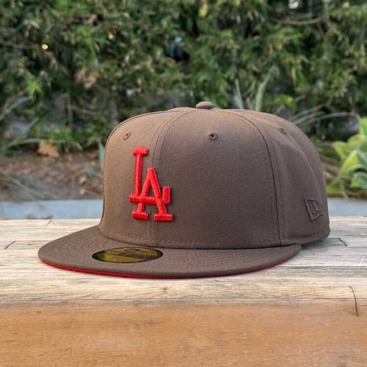 New Era LA Brown Metallic Red 100th Red UV