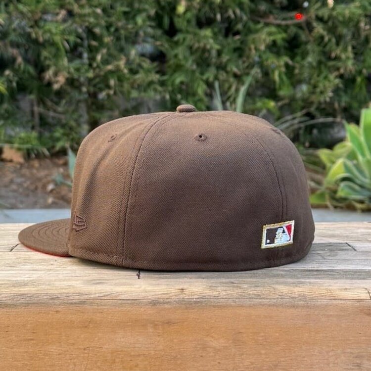 New Era LA Brown Metallic Red 100th Red UV