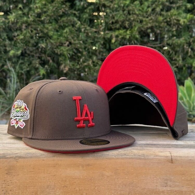 New Era LA Brown Metallic Red 100th Red UV