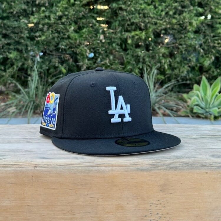 New Era LA Black White 60 Stadium Anniversary Gray UV