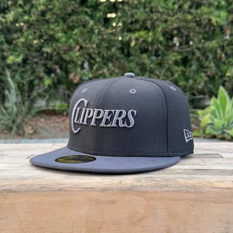 New Era LA Clippers Black Graphite