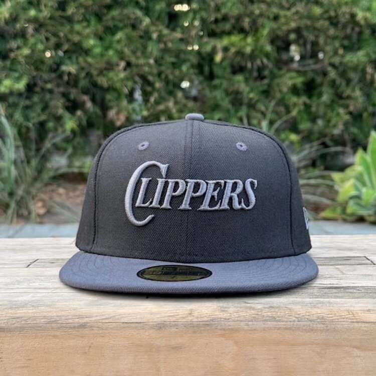 New Era LA Clippers Black Graphite