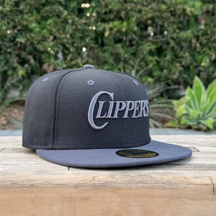 New Era LA Clippers Black Graphite