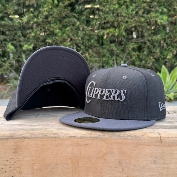 New Era LA Clippers Black Graphite