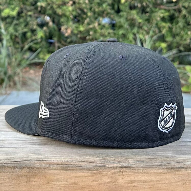 New Era LA Kings Black White Metallic Silver Stadium SP