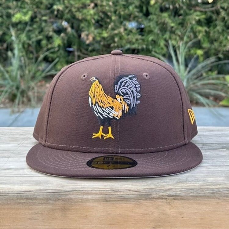 New Era El Gallo Dark Brown Gray UV