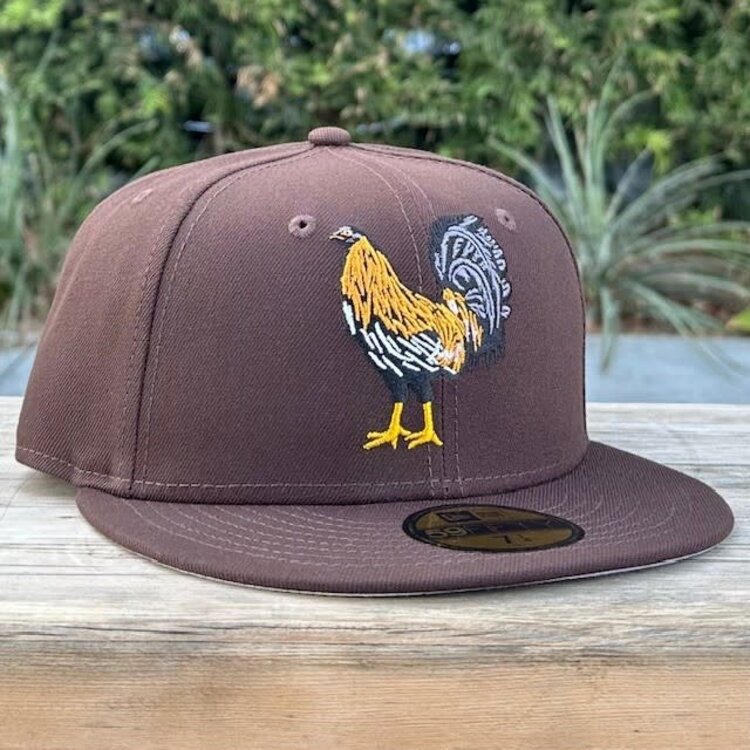 New Era El Gallo Dark Brown Gray UV