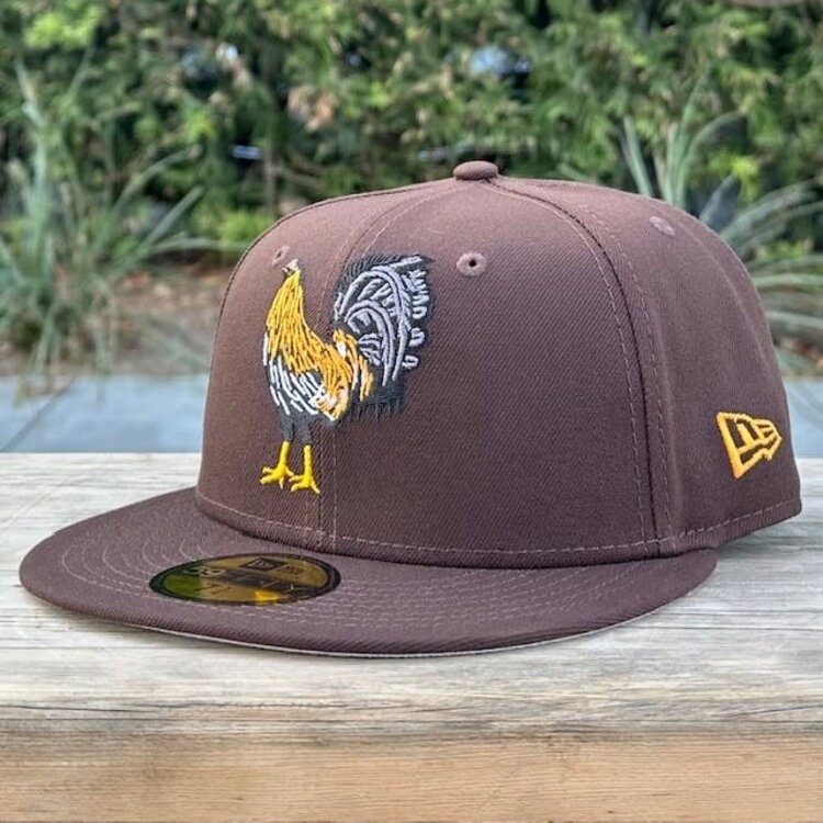 New Era El Gallo Dark Brown Gray UV
