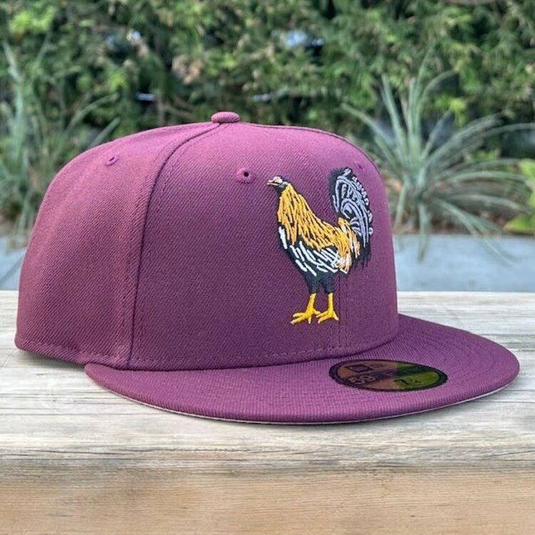 New Era El Gallo Maroon Gray UV