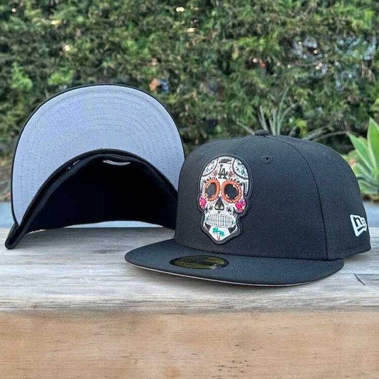 New Era LA Black Sugar Skull
