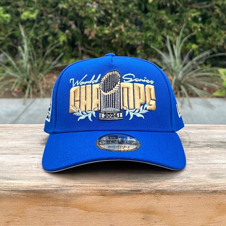 New Era LA Dodgers 2024 WS Champions Parade Royal 940 A-Frame