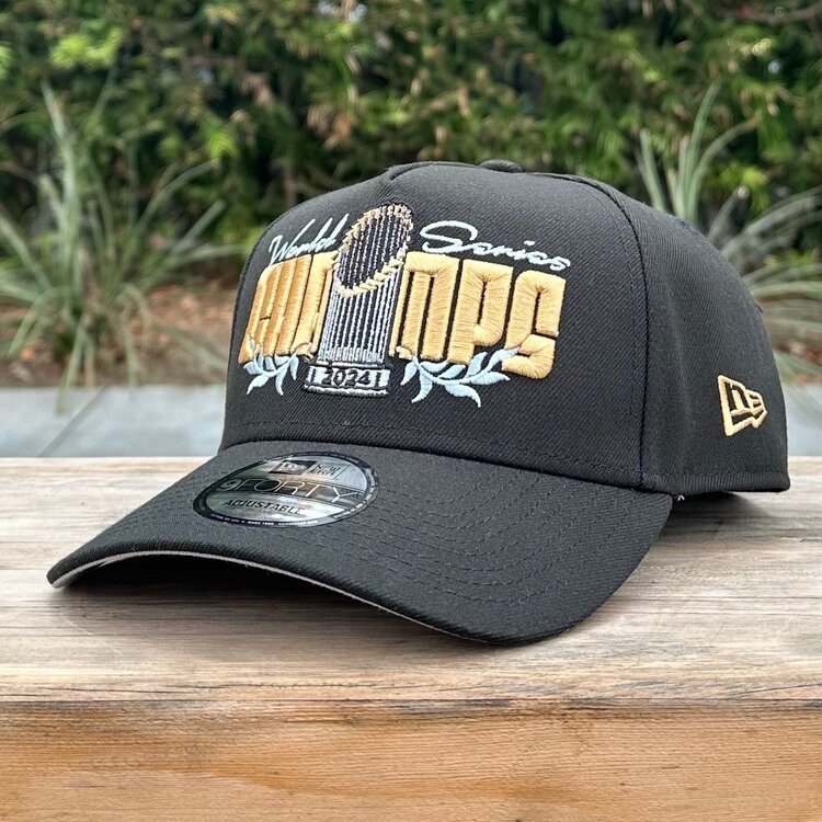 New Era LA Dodgers 2024 WS Champions Parade Black 940 A-Frame
