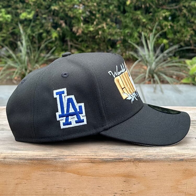 New Era LA Dodgers 2024 WS Champions Parade Black 940 A-Frame