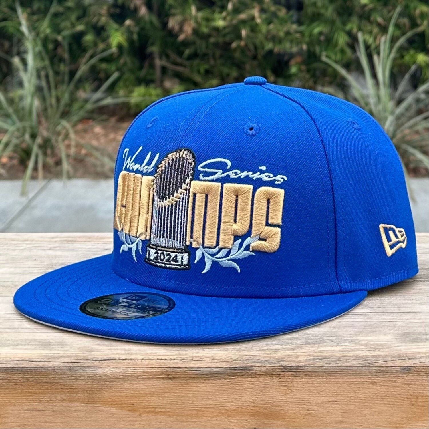 LA Dodgers 2024 WS Champions Parade Royal 950 Snapback - The