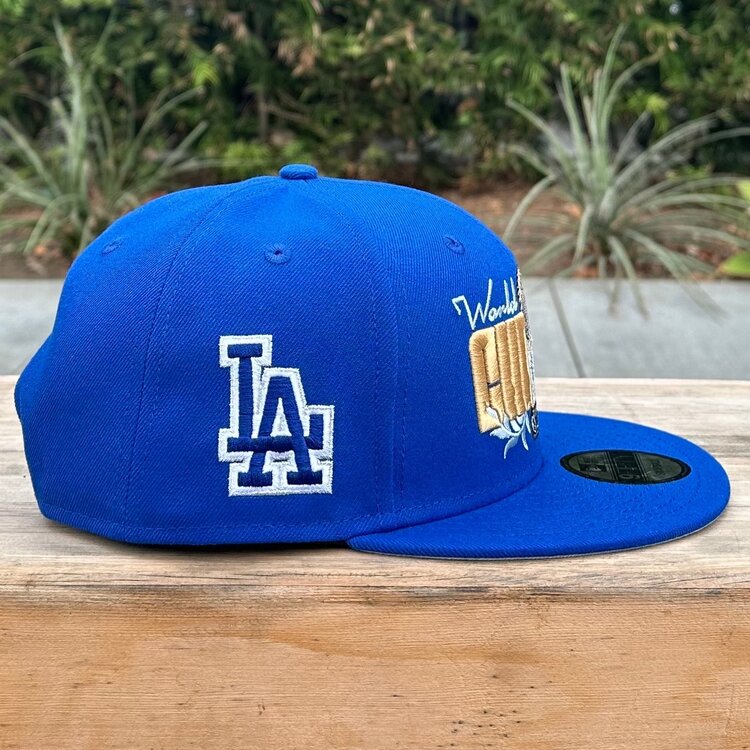 New Era LA Dodgers 2024 WS Champions Parade Royal 950 Snapback