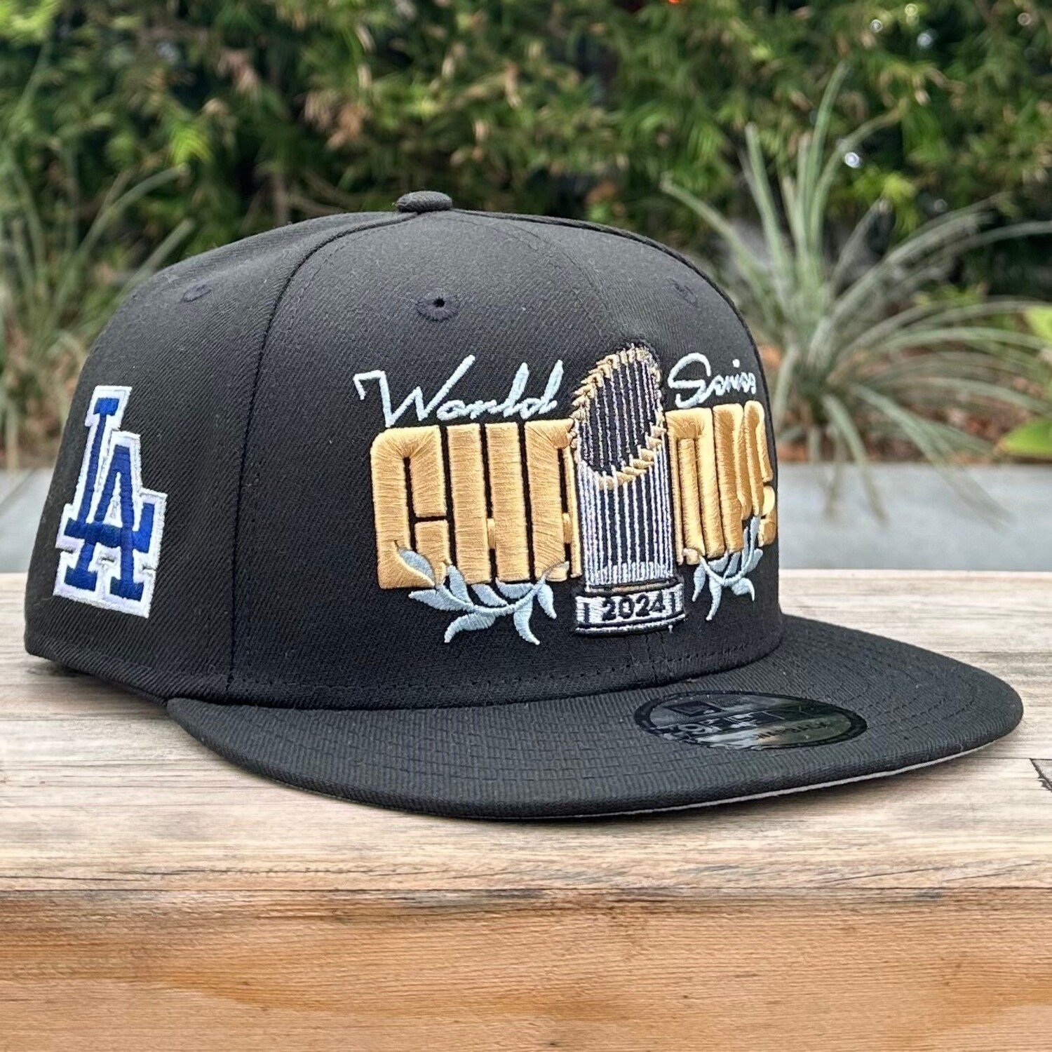 LA Dodgers 2024 WS Champions Parade Black 950 Snapback - The