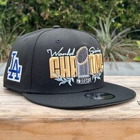 New Era LA Dodgers 2024 WS Champions Parade Black 950 Snapback