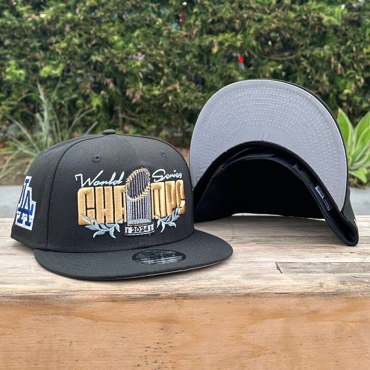 New Era LA Dodgers 2024 WS Champions Parade Black 950 Snapback