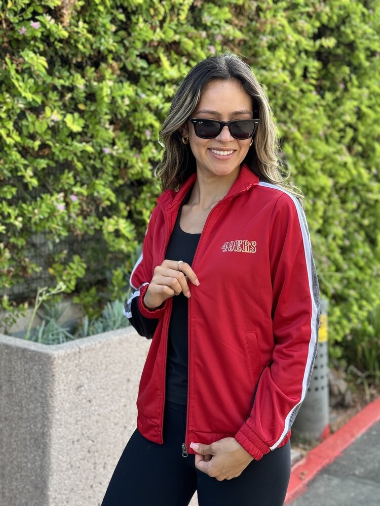G-III 49ers Women's GIII Rebel Track Jacket