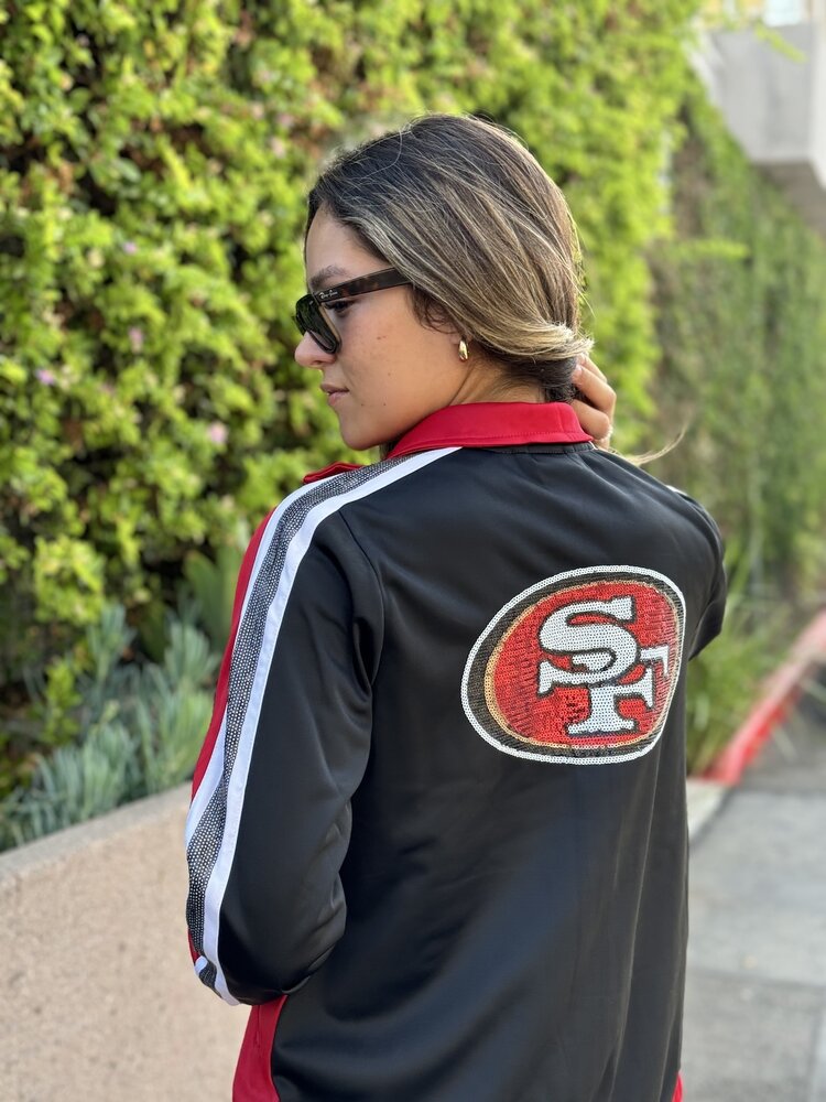 G-III 49ers Women's GIII Rebel Track Jacket