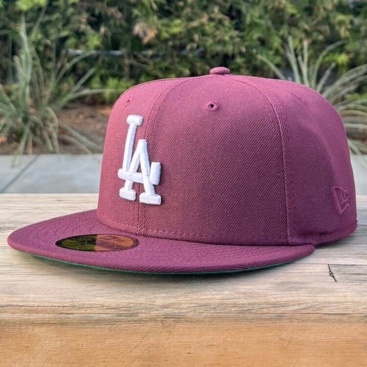 New Era LA Maroon 100th Anniversary Green UV