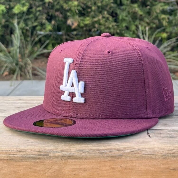 New Era LA Maroon 40th Anniversary Green UV