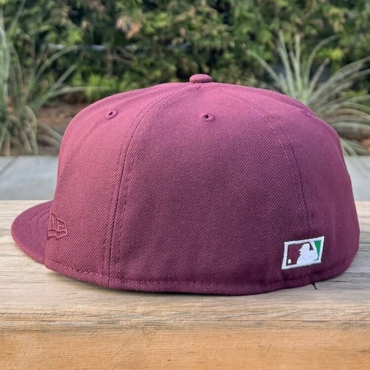 New Era LA Maroon 40th Anniversary Green UV