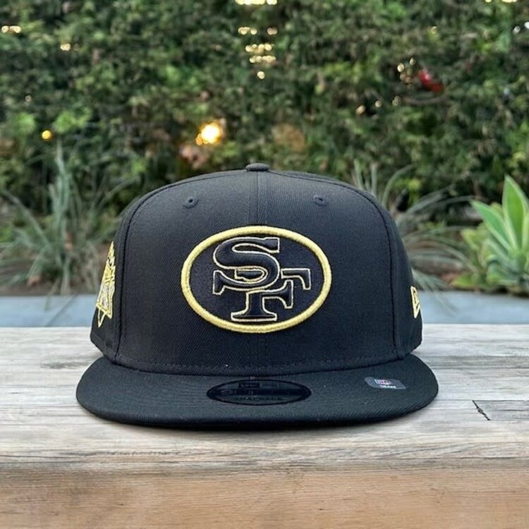 New Era 49ers Black Metallic Gold Super Bowl XXIX 950 Snapback