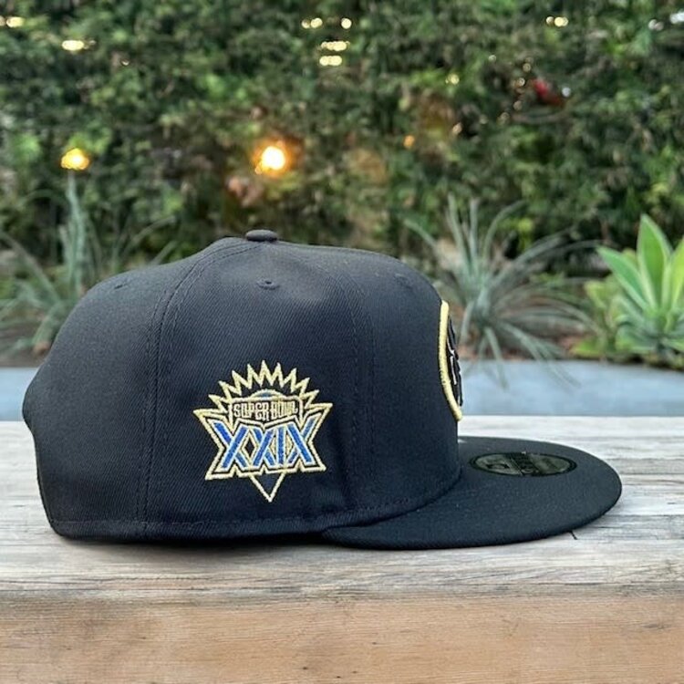 New Era 49ers Black Metallic Gold Super Bowl XXIX 950 Snapback