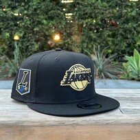 New Era Lakers Black Metallic Gold 950 Snapback