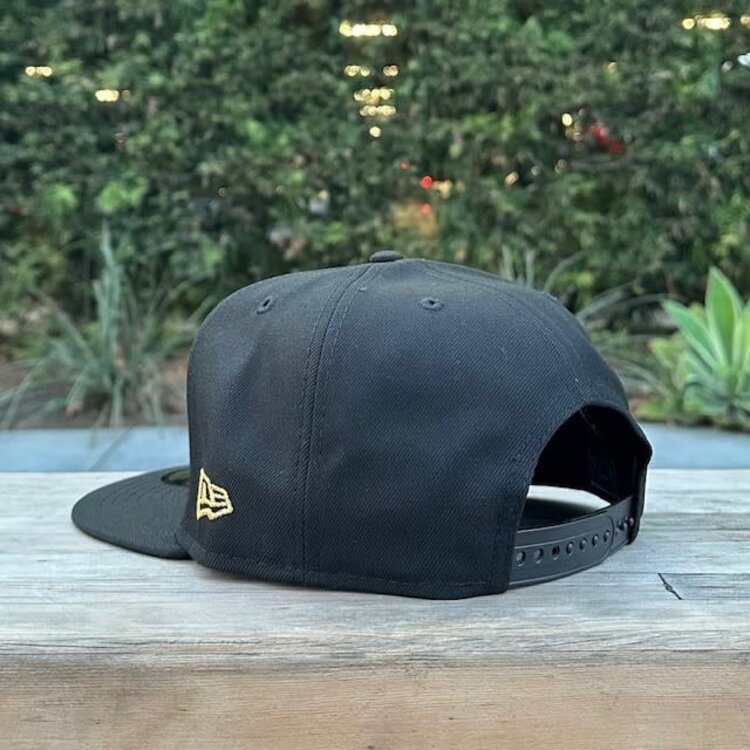 New Era LA Black Metallic Gold 100th Anniv 950 Snapback