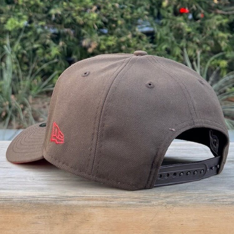 New Era NY Brown Metallic Red 50th Anniv Red UV 940 A-Frame