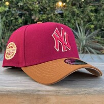New Era NY Cardinal/Peanut Outline 2009 Inaugural Season Khaki UV 940AF
