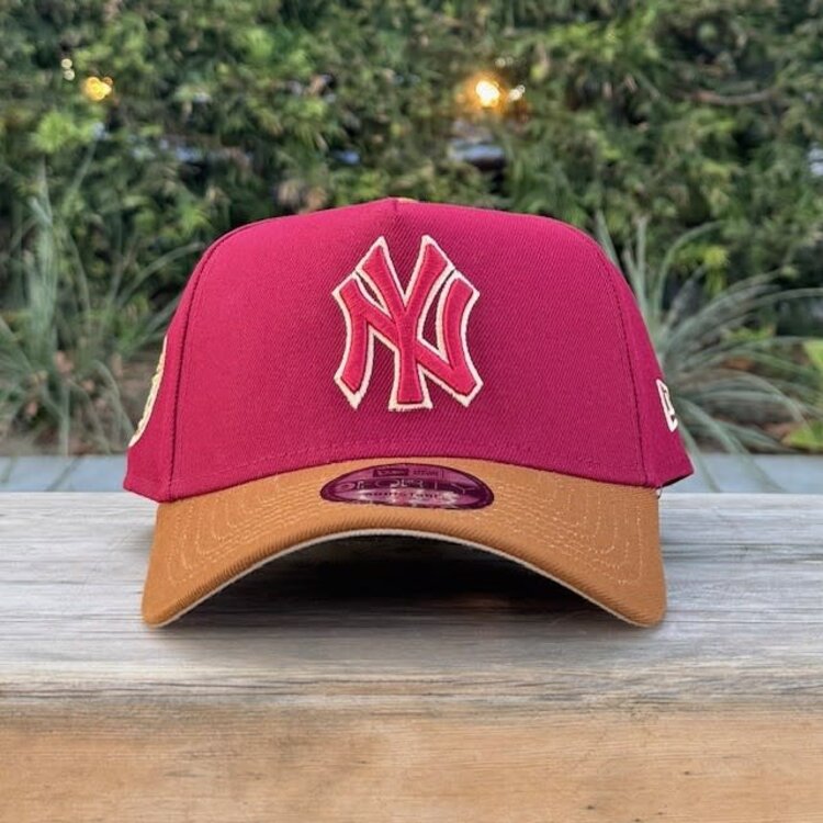 New Era NY Cardinal/Peanut Outline 2009 Inaugural Season Khaki UV 940AF