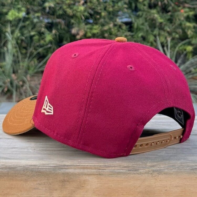 New Era NY Cardinal/Peanut Outline 2009 Inaugural Season Khaki UV 940AF