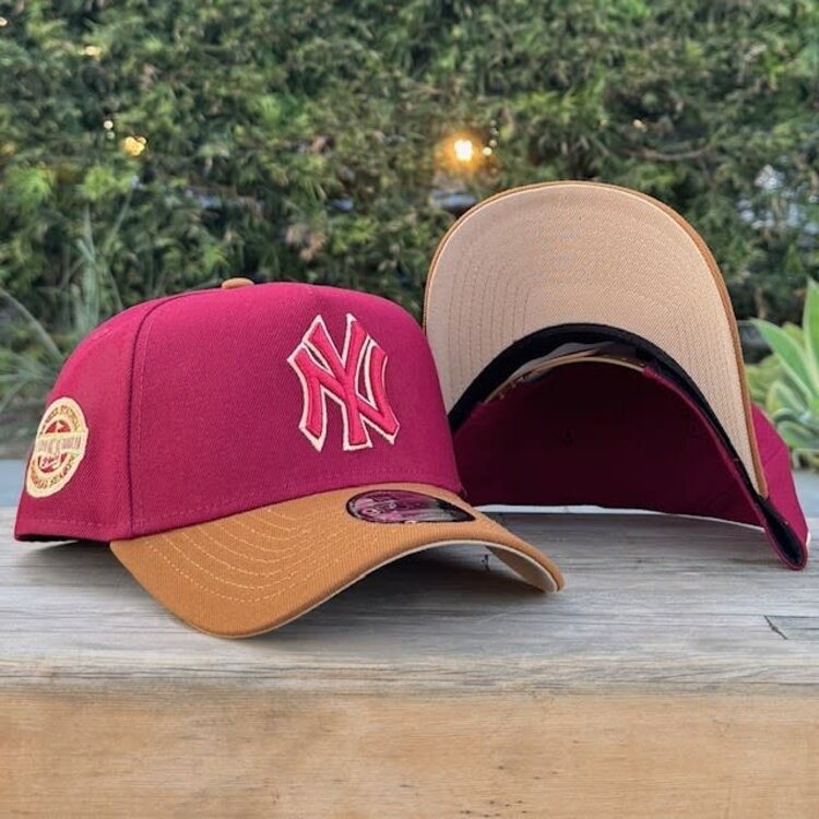 New Era NY Cardinal/Peanut Outline 2009 Inaugural Season Khaki UV 940AF