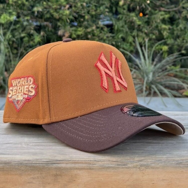 New Era NY Peanut/Dark Brown Outline 2009 WS Khaki UV 940AF