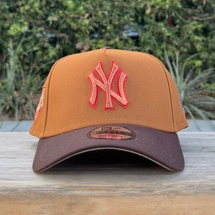 New Era NY Peanut/Dark Brown Outline 2009 WS Khaki UV 940AF