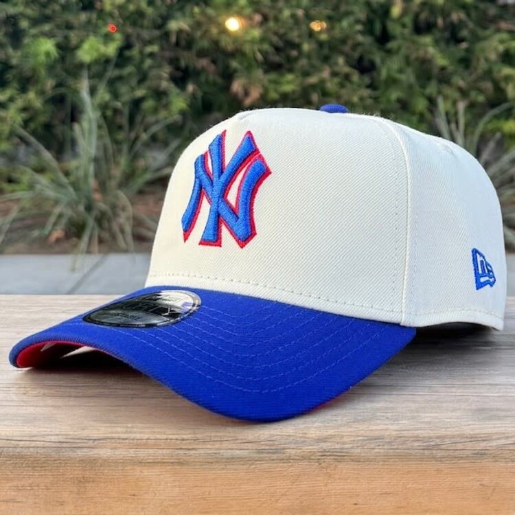 New Era NY Ivory/Royal Outline 2000 WS Red UV 940AF