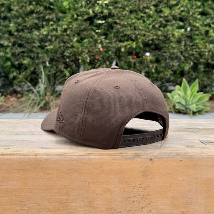 New Era LA Brown Metallic Red 100th Anniv Red UV 940 A-Frame