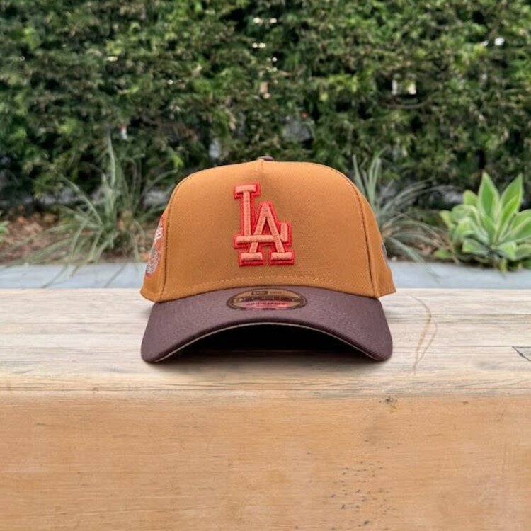 New Era LA Peanut/Dark Brown Outline 1963 WS Khaki UV 940AF